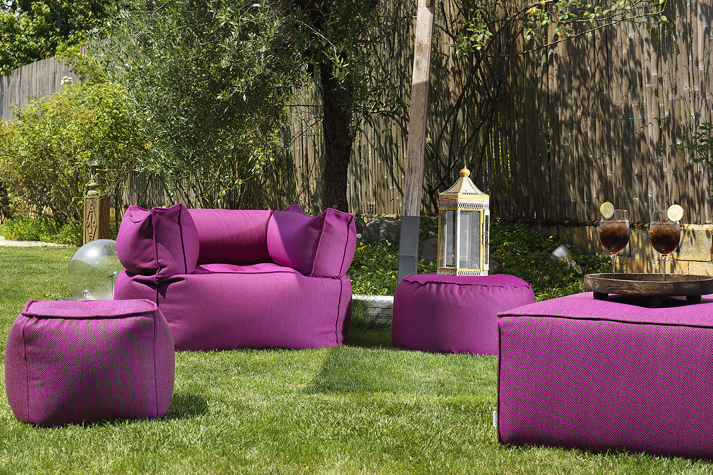Collezioni Poltrone e Divani Pouf Indoor-Outdoor